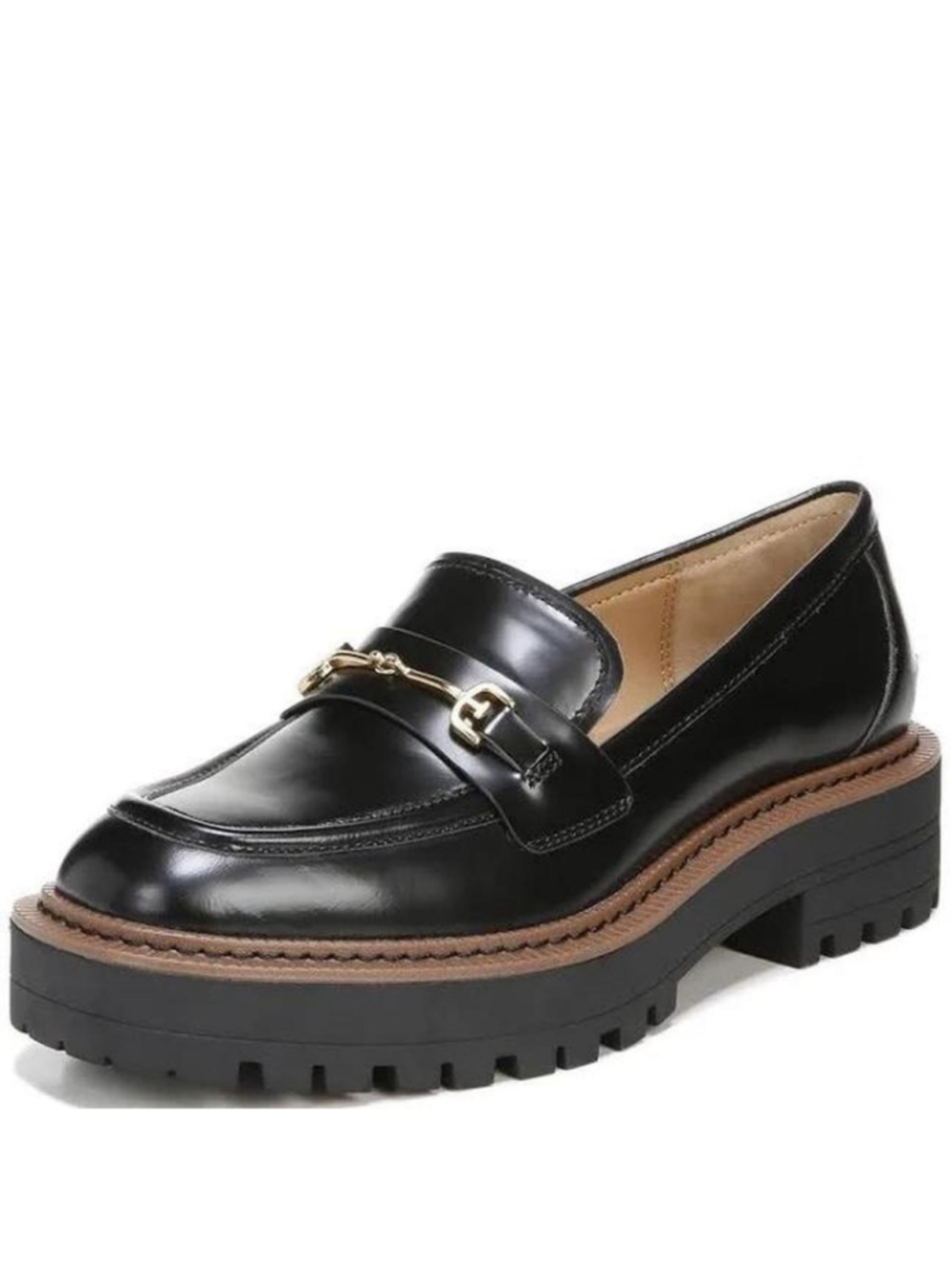 Sam Edelman Laurs Womens Lug Sole Loafer 7.5 Nwob